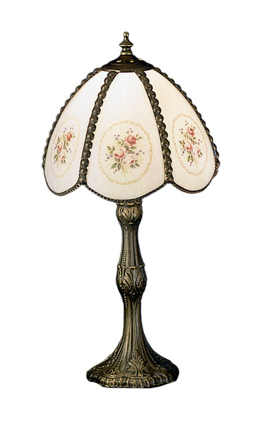 Meyda 17"h Rose Bouquet Accent Lamp - 31308