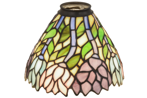 Meyda 7"w Wisteria Shade - 32669