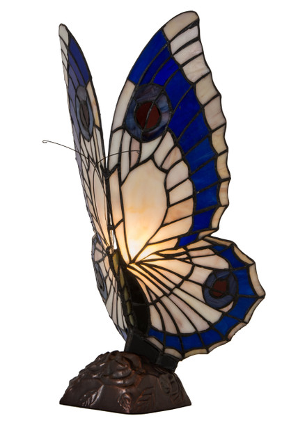 Meyda 15"h Butterfly Accent Lamp - 48016