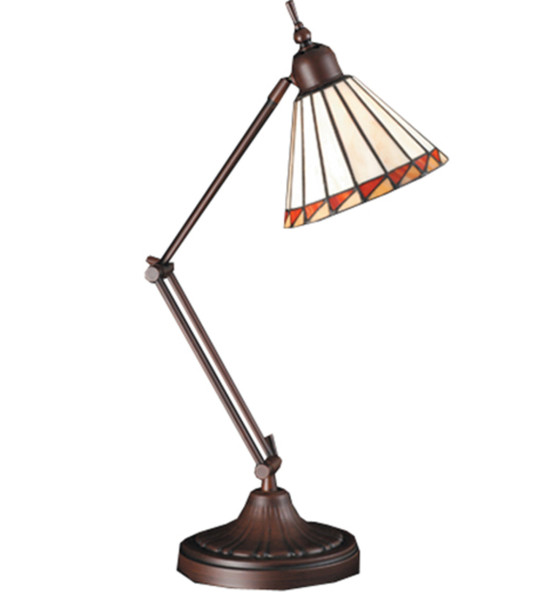 Meyda 23"h Prairie Mission Adjustable Desk Lamp - 65946