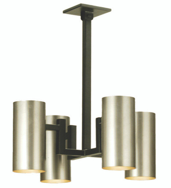 Meyda 22"w Pistonella 4 Arm Pendant - 68243