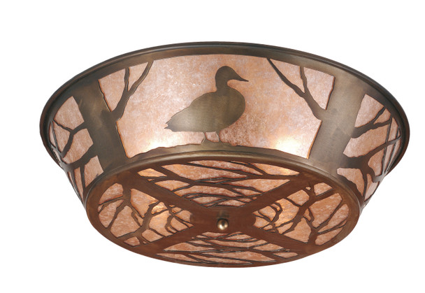 Meyda 22" Wide Duck Flushmount - 70702