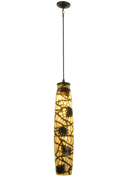 Meyda 6.5"w Pine Branch Mini Pendant - 81066