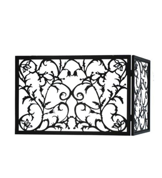 Meyda 34"w X 23"h Vine Fireplace Screen - 97928