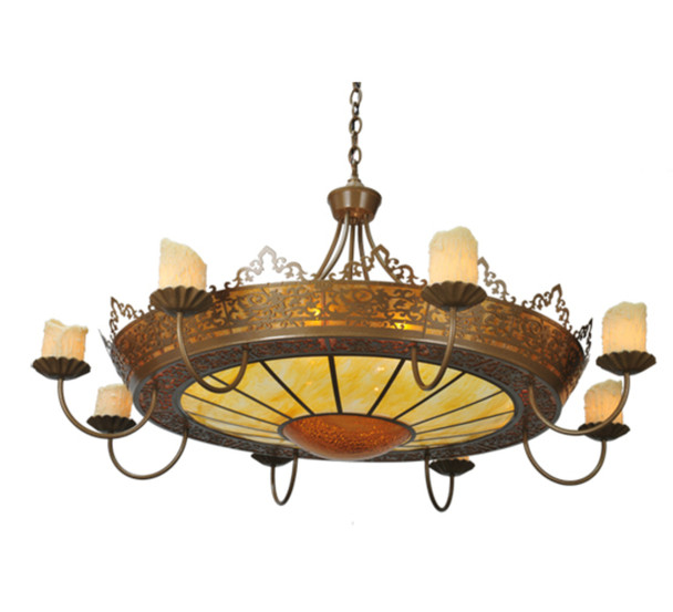 Meyda 47"w Stanley 8 Arm Chandelier - 99367