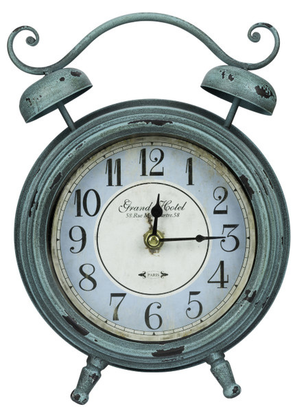 Cooper Classics Mica Table Clock