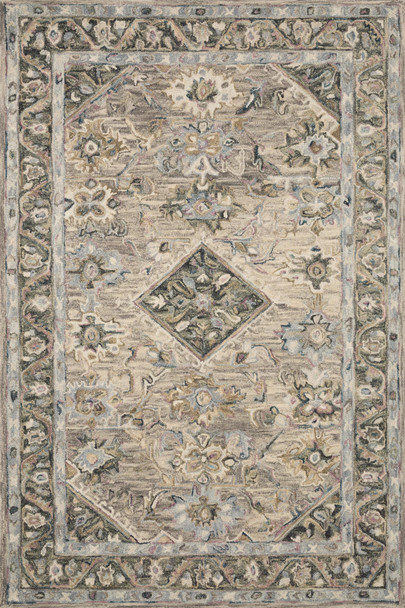 Loloi Beatty Bea-02 Sky / Multi Hooked Area Rugs