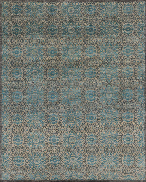 Loloi Essex Eq-02 Twill / Blue Hand Knotted Area Rugs