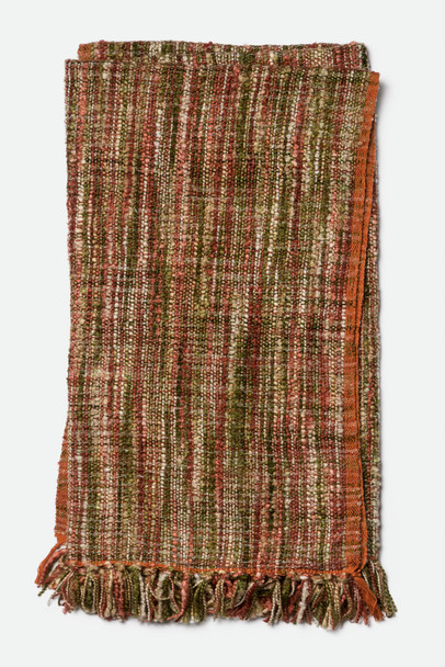 Loloi Throws T0020 Red / Green 4'-2" X 5'