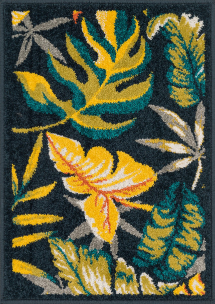 Loloi Terrace Htc13 Navy / Multi Power Loomed Area Rugs