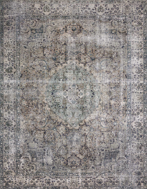 Loloi Layla Lay-06 Taupe / Stone Power Loomed Area Rugs