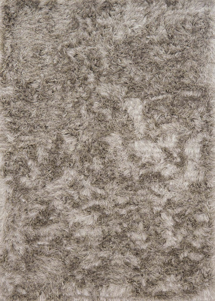 Loloi London Shag Lj-01 Taupe / Ivory Hand-tufted Area Rugs
