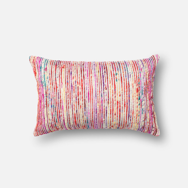 Loloi Pillows P0242 Red / Multi