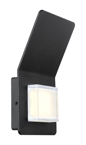 Eglo 2x2.5w Led Outdoor Wall Light W/ Black Finish - 200877A