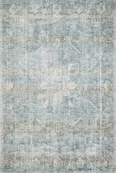 Loloi Rumi Rum-02 Teal Hand Woven Area Rugs