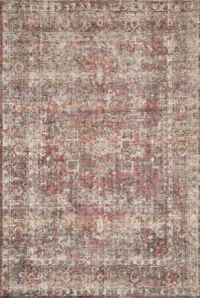 Loloi Rumi Rum-04 Berry Hand Woven Area Rugs