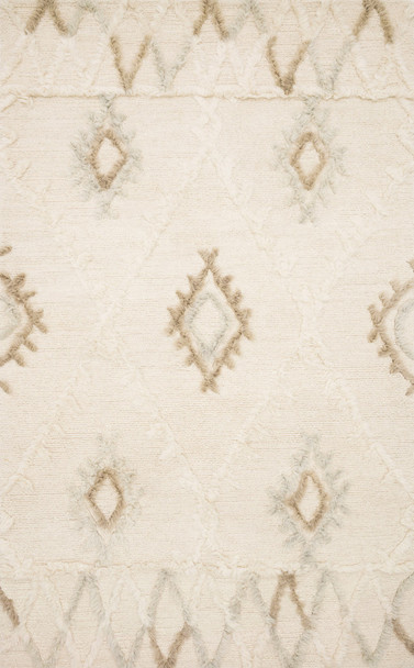 Loloi Symbology-loloi X Justina Blakeney Collection Sym-01 Ivory / Slate Hand Tufted Area Rugs