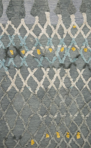 Loloi Symbology-loloi X Justina Blakeney Collection Sym-03 Grey / Multi Hand Tufted Area Rugs