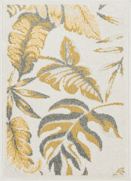 Loloi Terrace Power Loomed Htc13 Ivory / Citron 1'-8" X 5' Rectangle