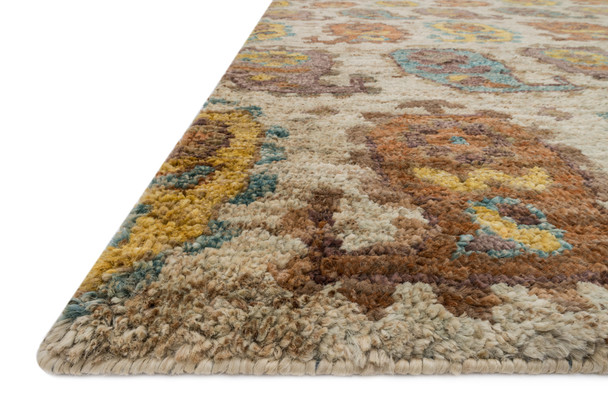 Loloi Xavier Xv-10 Sand / Multi Hand Knotted Area Rugs