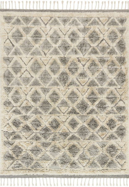 Loloi Hygge Yg-02 Smoke / Taupe Hand Loomed Area Rugs