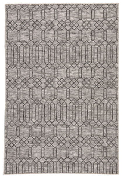 Jaipur Living Calcutta DNC21 Geometric Gray Power Loomed Area Rugs