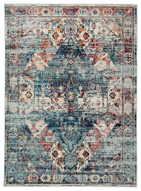 Jaipur Living Farra IDE04 Medallion Multicolor Power Loomed Area Rugs