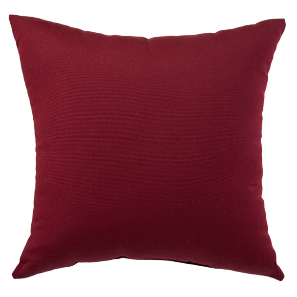 Jaipur Living Tidal TER21 Solid Maroon Pillows