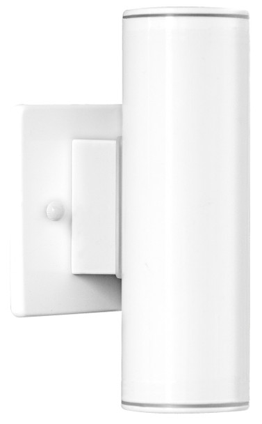 Eglo 2x50w Outdoor Wall Light W/ White Finish - 84004A