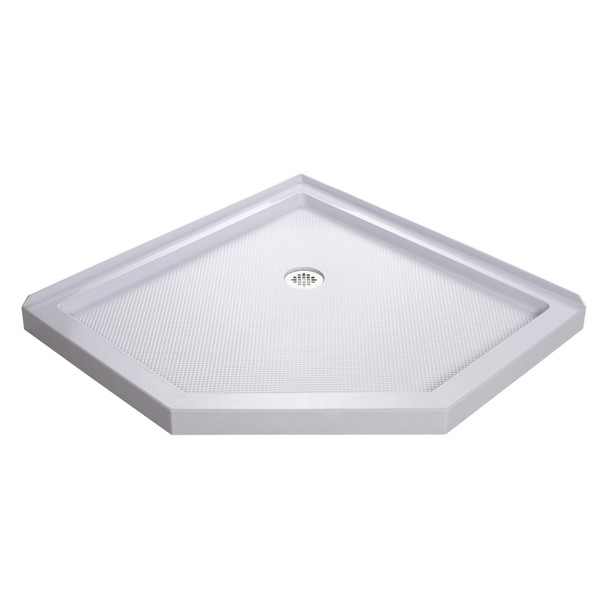 Dreamline Slimline 42 In. D X 42 In. W X 2 3/4 In. H Neo-angle Shower Base - DLT-2042420