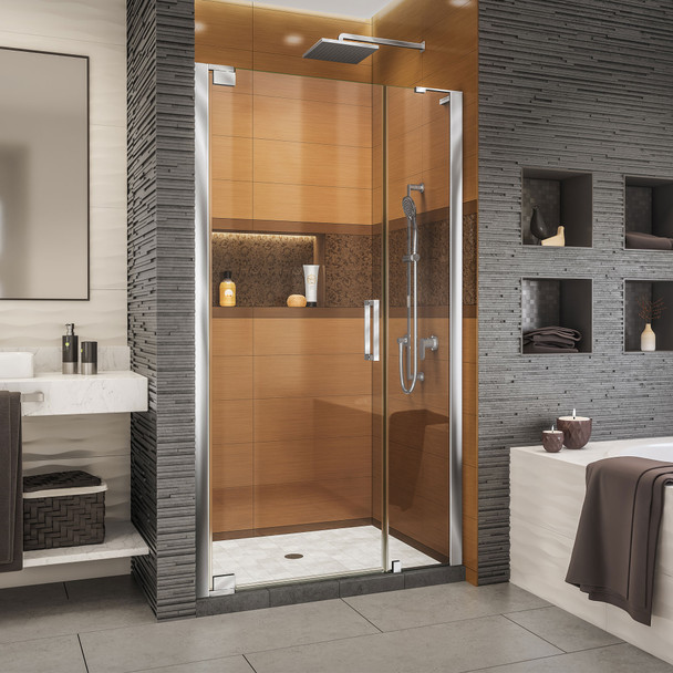 Dreamline Elegance-ls 40 1/2 - 42 1/2 In. W X 72 In. H Frameless Pivot Shower Door - SHDR-4330120