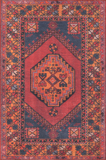 Momeni Afshar AFS16 Red Machine Made Area Rugs