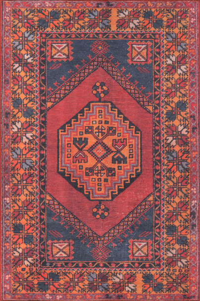 Momeni Afshar AFS16 Red Machine Made Area Rugs