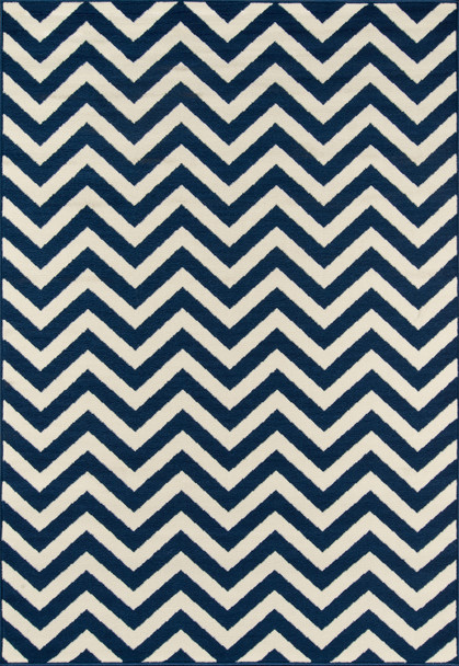 Momeni Baja BAJ-9 Navy Machine Made Area Rugs