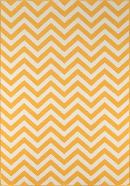 Momeni Baja BAJ-9 Yellow Machine Made Area Rugs