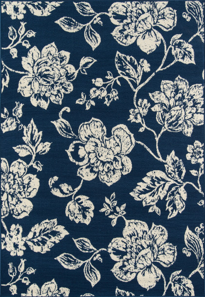 Momeni Baja BAJ18 Navy Machine Made Area Rugs
