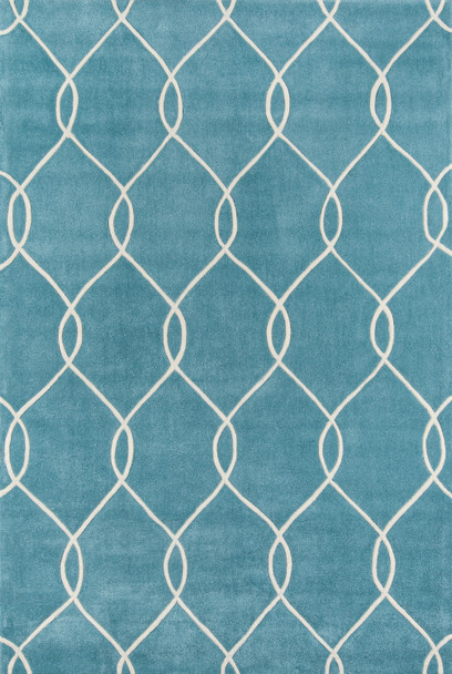 Momeni Bliss BS-12 Teal Hand Tufted Area Rugs