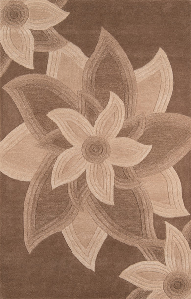 Momeni Delhi DL-40 Mocha Hand Tufted Area Rugs