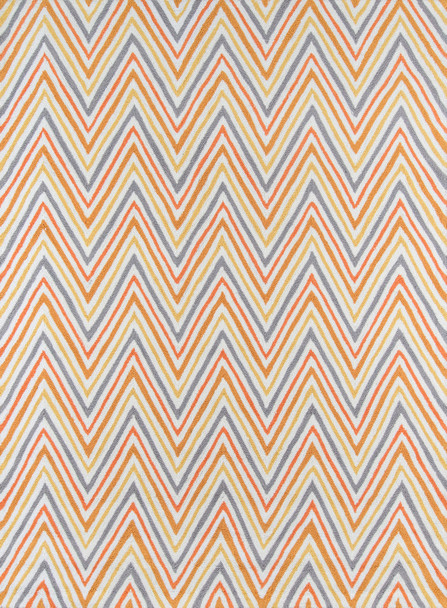 Momeni Geo GEO-6 Orange Hand Hooked - 2' X 3' Rectangle Area Rug