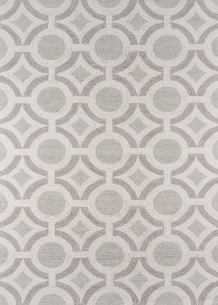 Momeni Geo GEO22 Ivory Hand Hooked Area Rugs