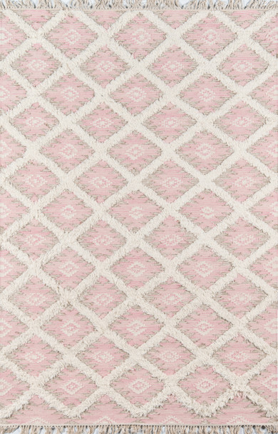 Momeni Harper HAR-1 Pink Hand Woven Area Rugs