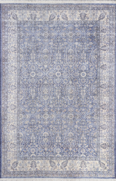 Momeni Helena HEL-4 Blue Machine Made Area Rugs