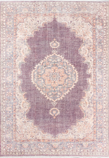 Momeni Helena HEL-5 Plum Machine Made Area Rugs