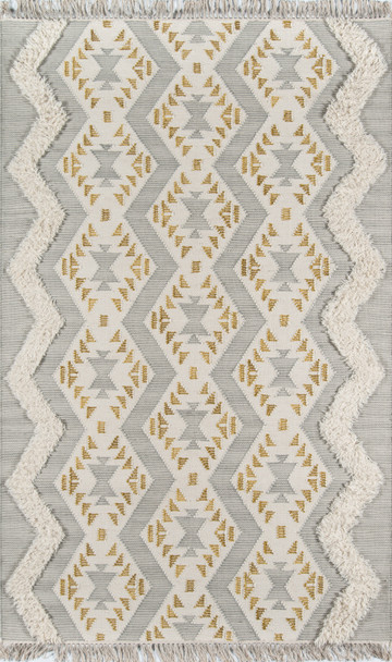 Novogratz Indio IND-1 Grey Hand Made Area Rugs