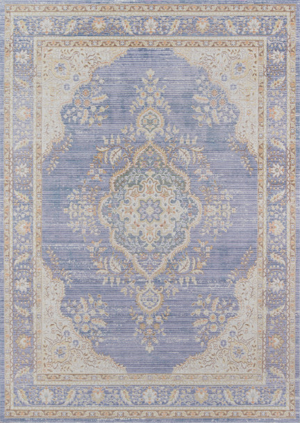 Momeni Isabella ISA-1 Periwinkle Machine Made Area Rugs