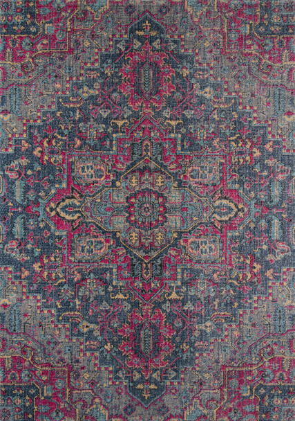 Momeni Jewel JW-03 Denim Machine Made Area Rugs