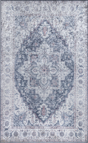 Momeni Karachi KAR-8 Grey Machine Made Area Rugs