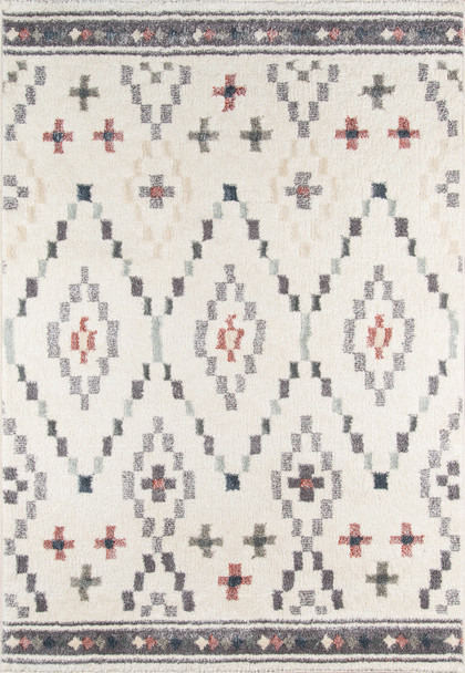 Momeni Lima LI-10 Ivory Machine Made Area Rugs
