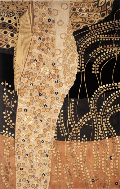 Momeni New Wave NW-01 Black Hand Tufted Area Rugs