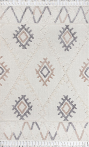 Momeni Odessa ODE-4 Ivory Machine Made Area Rugs